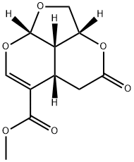 4H-1,3,8-Trioxaacenaphthylene-6-carboxylic acid, 2,2a,5,5a,8a,8b-hexahydro-4-oxo-, methyl ester, (2aR,5aS,8aS,8bS)- 结构式