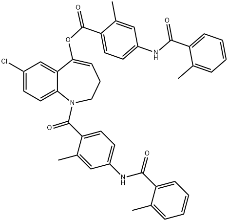 Tolvaptan Impurity 26,1580889-36-6,结构式