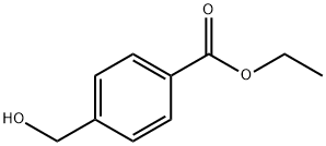 Benzoic acid, 4-(hydroxymethyl)-, ethyl ester Struktur