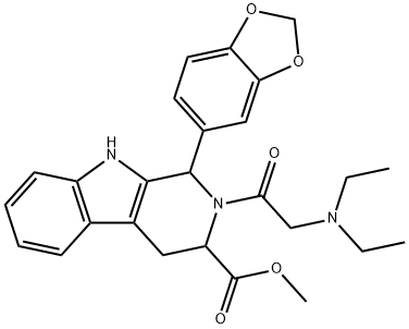 Diethylaminopretadalafil Structure