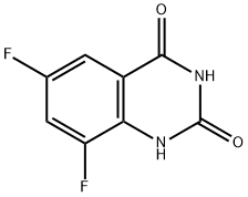 6,8-二氟喹唑啉-2,4(1H,3H)-二酮, 1603581-72-1, 结构式