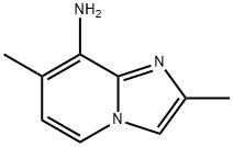 2,7-dimethylimidazo[1,2-a]pyridin-8-amine 结构式