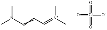 Methanaminium, N-[3-(dimethylamino)-2-propenylidene]-N-methyl-, perchlorate (1:1) Structure