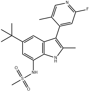 LLY-2707 化学構造式