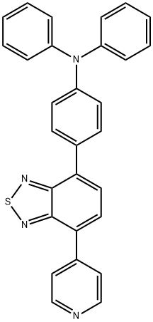 Benzenamine, N,N-diphenyl-4-[7-(4-pyridinyl)-2,1,3-benzothia