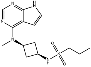 PF-04965842(阿布罗替尼),1622902-68-4,结构式