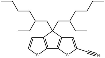 3,4-b']dithiophene-2-carbonitrile Struktur