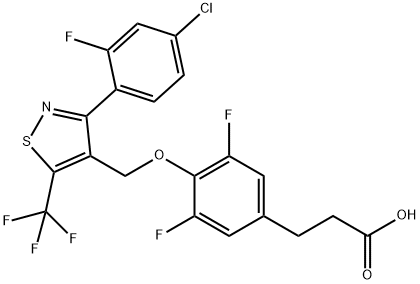 GPR120 agonist 4x, 1628448-77-0, 结构式