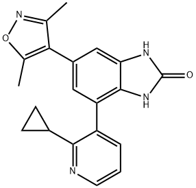 1629611-27-3 4-(2-Cyclopropylpyridin-3-yl)-6-(3,5-dimethylisoxazol-4-yl)-1H-benzo[d]imidazol-2(3H)-one