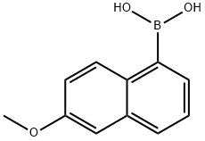 6-甲氧基-1-萘硼酸, 1630264-42-4, 结构式