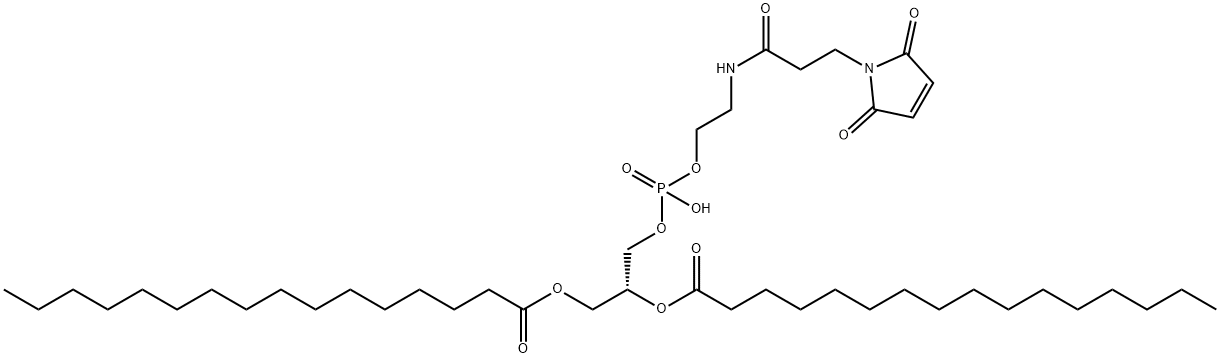 DPPE-Maleimide Structure