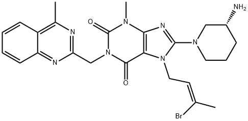 利格列汀杂质K,1638744-06-5,结构式