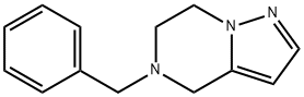 Pyrazolo[1,5-a]pyrazine, 4,5,6,7-tetrahydro-5-(phenylmethyl)- 结构式