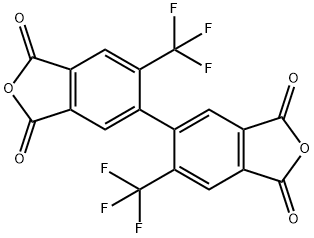 2,2`-二氟甲基-4,4',5,5'-联苯四甲酸二酐 结构式