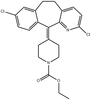 氯雷他定2-氯代杂质, 165739-64-0, 结构式