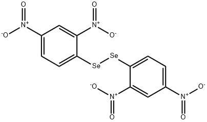Diselenide, bis(2,4-dinitrophenyl) Structure