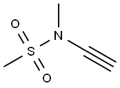 N-乙炔基-N-甲基甲磺酰胺, 1675790-91-6, 结构式