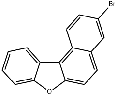 3-溴萘并[2,1-B]苯并呋喃 结构式