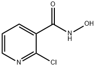 3-Pyridinecarboxamide, 2-chloro-N-hydroxy- Struktur