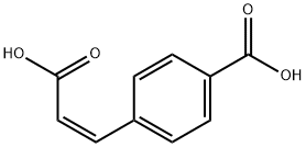 Benzoic acid, 4-[(1Z)-2-carboxyethenyl]-,168649-22-7,结构式