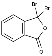 1(3H)-Isobenzofuranone, 3,3-dibromo- Struktur