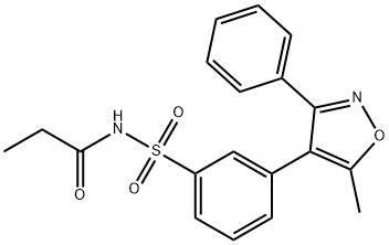 Parecoxib Sodium Impurity 14 Struktur