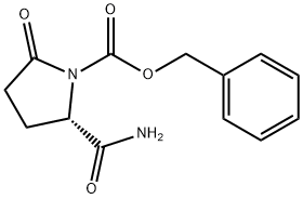 (S)-1-Cbz-5-oxopyrrolidine-2-carboxamide Structure
