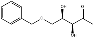 D-threo-2-Pentulose, 1-deoxy-5-O-(phenylmethyl)- Structure