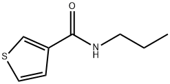 N-Propylthiophene-3-carboxamide Structure