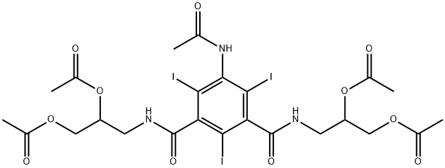 1,3-Benzenedicarboxamide, 5-(acetylamino)-N1,N3-bis[2,3-bis(acetyloxy)propyl]-2,4,6-triiodo-