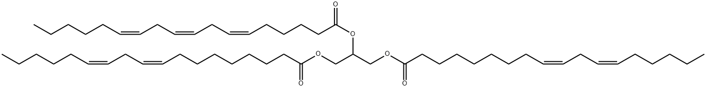 2-γ-Linolenoyl-1,3-dilinoleoyl-sn-glycerol Struktur