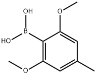 (2,6-ジメトキシ-4-メチルフェニル)ボロン酸 化学構造式