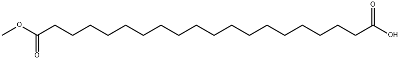 二十烷二酸单甲酯, 1767-98-2, 结构式