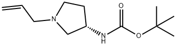 Carbamic acid, [1-(2-propenyl)-3-pyrrolidinyl]-, 1,1-dimethylethyl ester, (S)- (9CI)