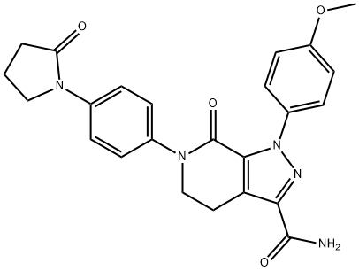 Apixaban Impurity 8 结构式