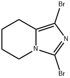 1,3-二溴-5,6,7,8-四氢咪唑并[1,5-A]吡啶, 1780530-11-1, 结构式