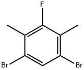 1,5-二溴-3-氟-2,4-二甲苯 结构式