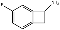 Bicyclo[4.2.0]octa-1,3,5-trien-7-amine, 4-fluoro- Struktur