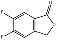 1(3H)-Isobenzofuranone, 5,6-difluoro- Struktur