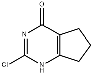 4H-Cyclopentapyrimidin-4-one, 2-chloro-1,5,6,7-tetrahydro- (9CI)