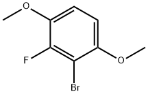 1-溴-3,6-二甲氧基-2-氟苯, 1783710-38-2, 结构式