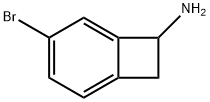 Bicyclo[4.2.0]octa-1,3,5-trien-7-amine, 4-bromo- Structure
