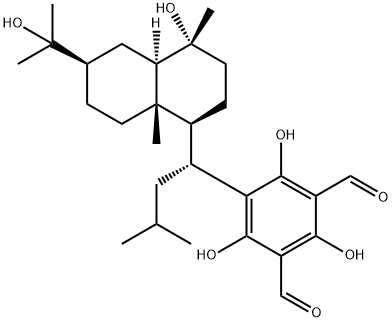 大果桉醛 I 结构式