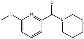 2-Methoxy-6-[(piperidin-1-yl)carbonyl]pyridine 结构式