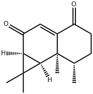 アントラコフィロン 化学構造式