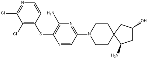 SHP2 IN-1 化学構造式