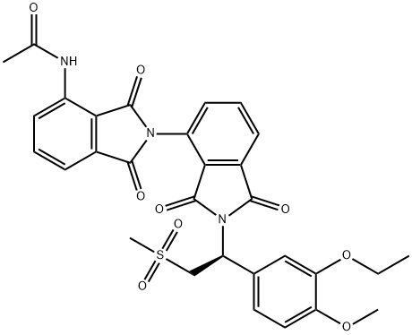 阿普斯特杂质03 结构式