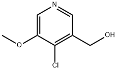 (4-Chloro-5-methoxypyidin-3-yI)methanol Structure