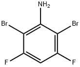 2.6-二溴-3.5-二氟苯胺, 1806280-56-7, 结构式