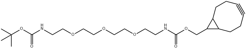 endo-BCON-PEG3-Boc-Amine, 1807501-84-3, 结构式